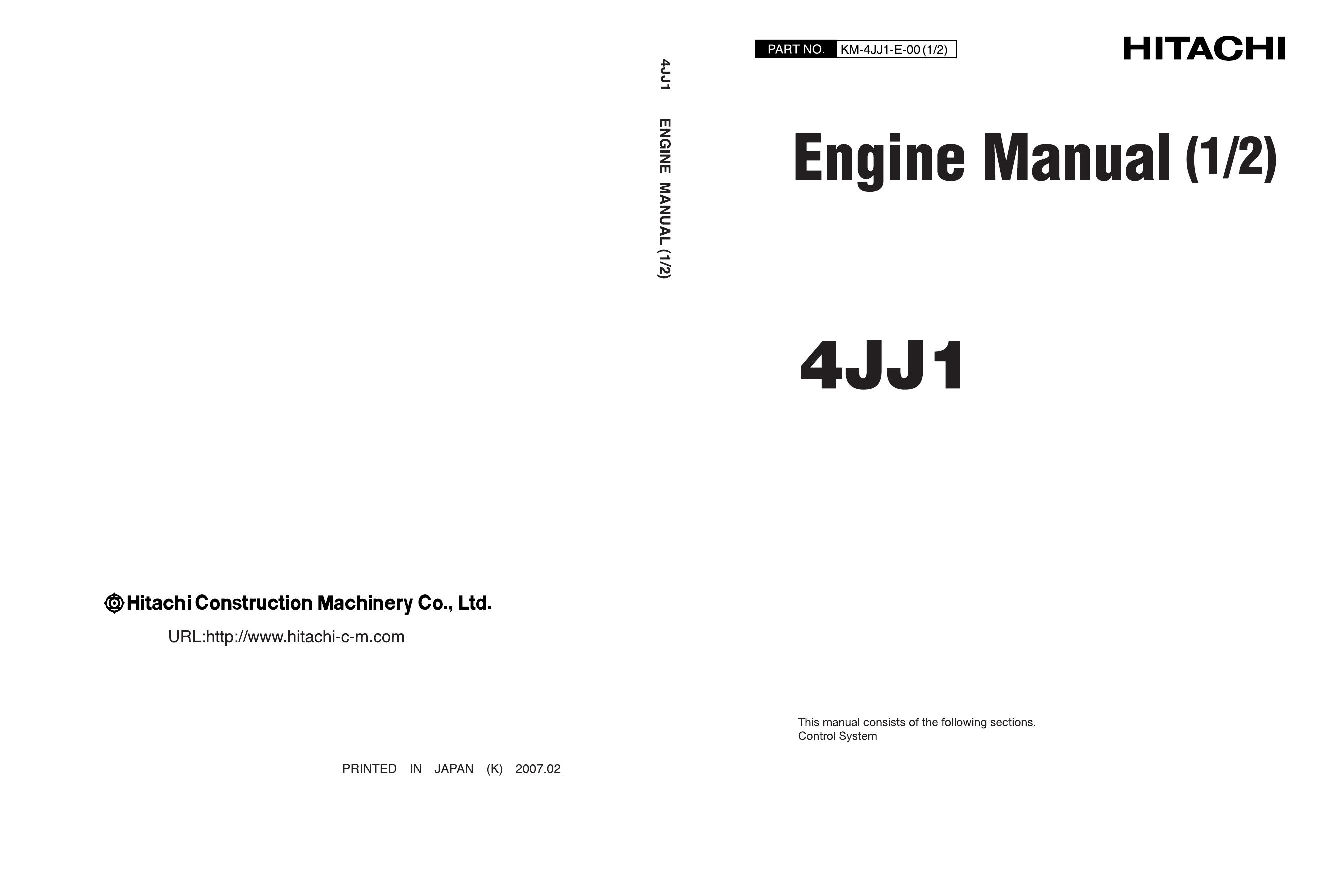 Engine Manual  4JJ1 1-2